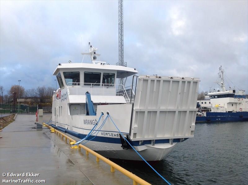 wrango (Passenger/Ro-Ro Cargo Ship) - IMO 9690690, MMSI 276810000, Call Sign ESKB under the flag of Estonia