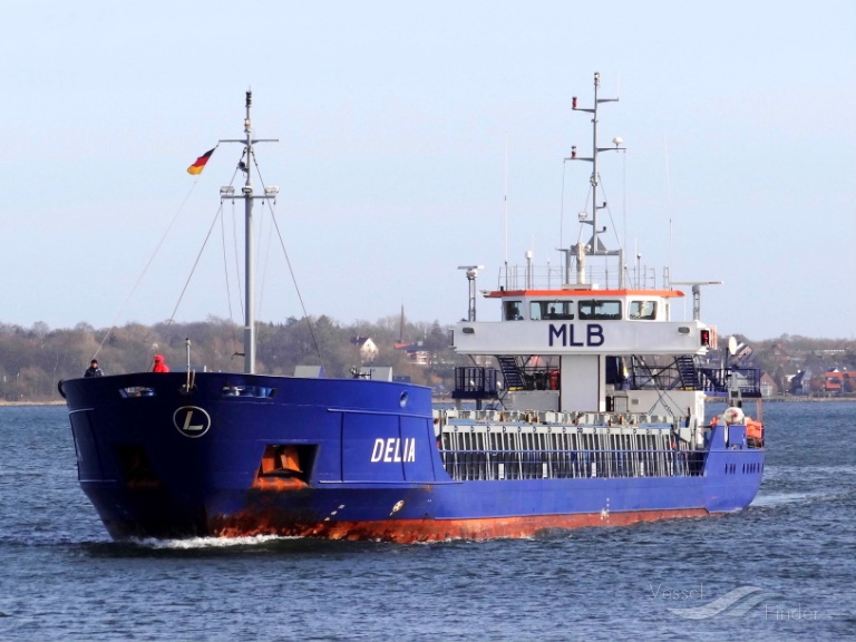 delia (General Cargo Ship) - IMO 9234317, MMSI 304011029, Call Sign V2AB4 under the flag of Antigua & Barbuda