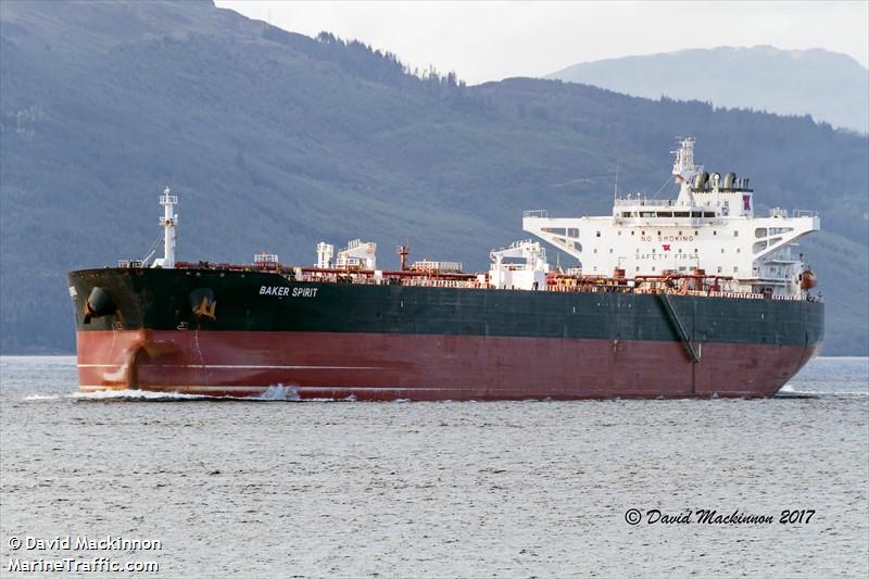 baker spirit (Crude Oil Tanker) - IMO 9408073, MMSI 311000334, Call Sign C6BQ4 under the flag of Bahamas