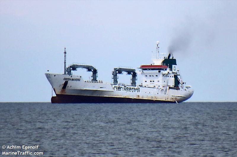 green maveric (Refrigerated Cargo Ship) - IMO 9043055, MMSI 311004000, Call Sign C6VY2 under the flag of Bahamas