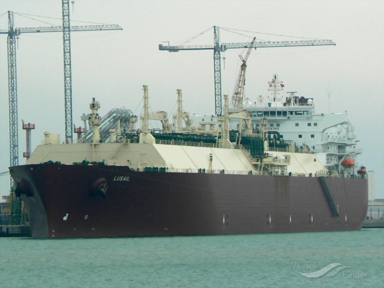 lusail (LNG Tanker) - IMO 9285952, MMSI 311628000, Call Sign C6TH2 under the flag of Bahamas