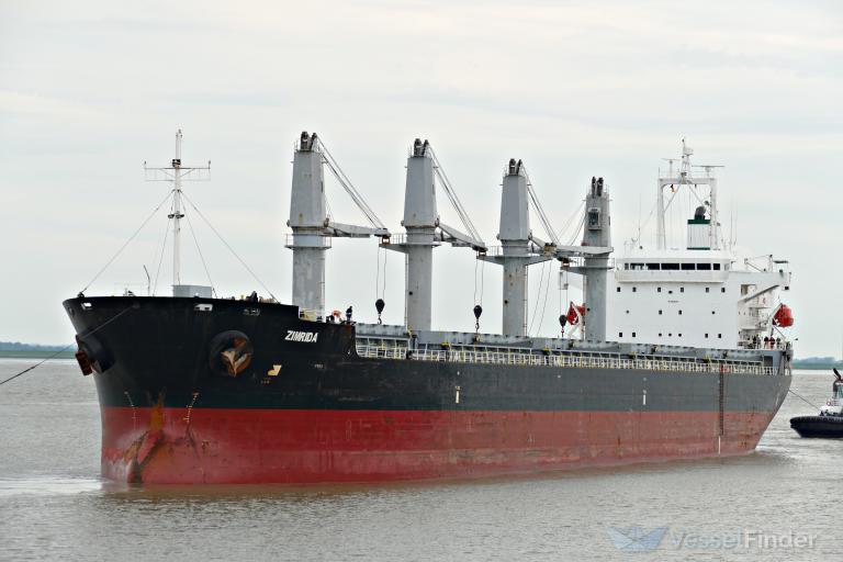 zimrida (General Cargo Ship) - IMO 9380817, MMSI 314458000, Call Sign 8PAP2 under the flag of Barbados