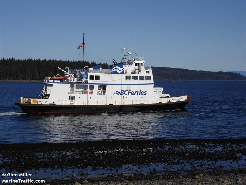 quadra queen ii (Passenger/Ro-Ro Cargo Ship) - IMO 7003439, MMSI 316001244, Call Sign VGTT under the flag of Canada