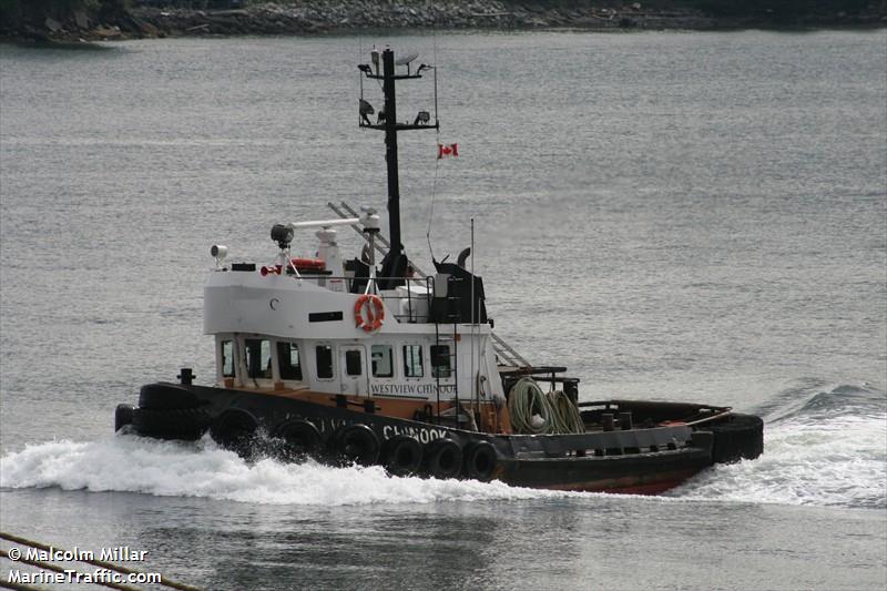 westview chinook (Tug) - IMO , MMSI 316005622, Call Sign VG3278 under the flag of Canada