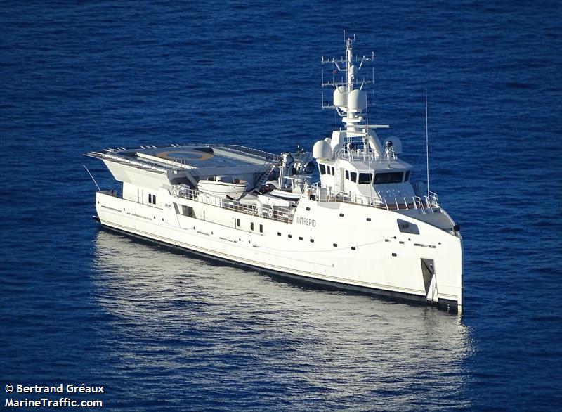intrepid (Supply Tender) - IMO , MMSI 319097600, Call Sign ZGFS8 under the flag of Cayman Islands
