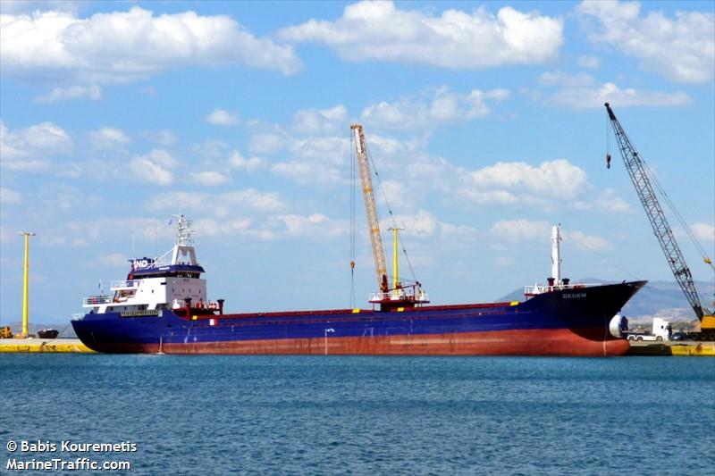 dedem (General Cargo Ship) - IMO 9001124, MMSI 351302000, Call Sign H3VL under the flag of Panama