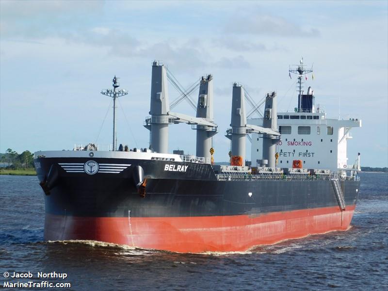 belray (Bulk Carrier) - IMO 9873266, MMSI 351892000, Call Sign 3FIO2 under the flag of Panama