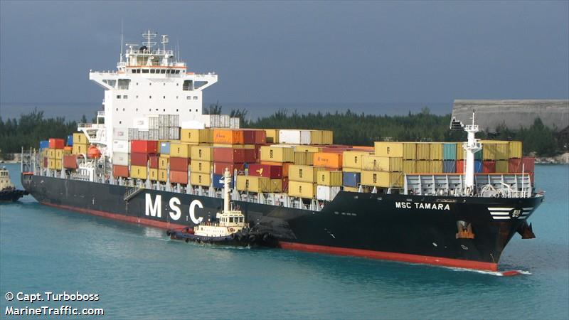 msc tamara (Container Ship) - IMO 9351579, MMSI 354745000, Call Sign 3EOC under the flag of Panama