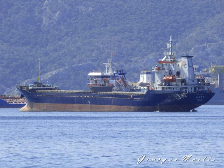 mv akin (General Cargo Ship) - IMO 8125155, MMSI 357512000, Call Sign 3EYB4 under the flag of Panama