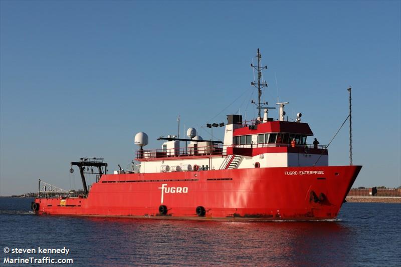 fugro enterprise (Research Vessel) - IMO 9473585, MMSI 366336000, Call Sign WDD9388 under the flag of United States (USA)