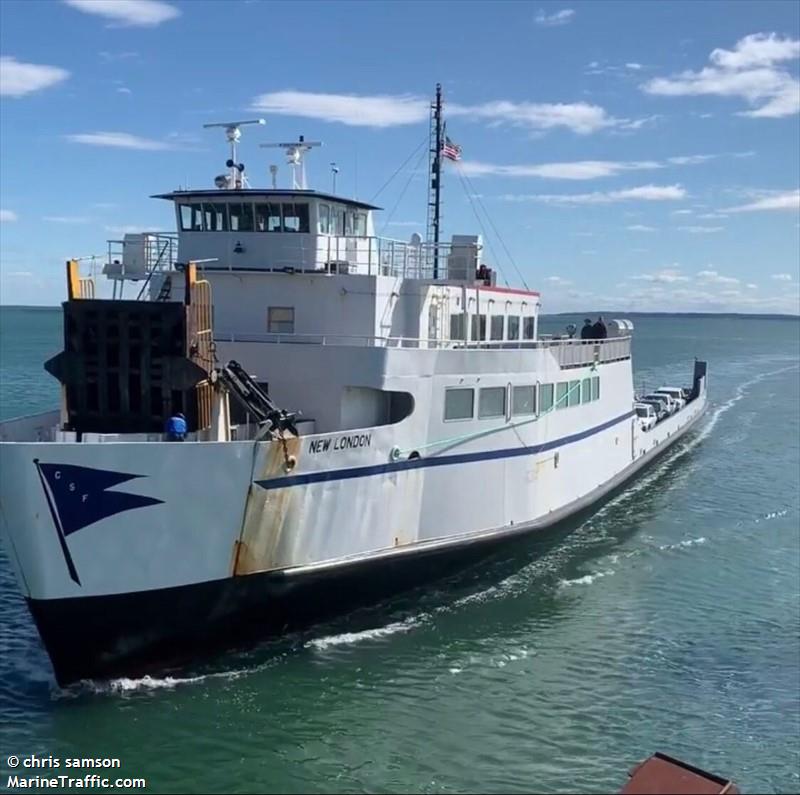 new london (Passenger ship) - IMO , MMSI 366925620, Call Sign WYW9986 under the flag of United States (USA)