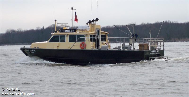 cherneski (Dredging or UW ops) - IMO , MMSI 366999302, Call Sign AEGG under the flag of United States (USA)