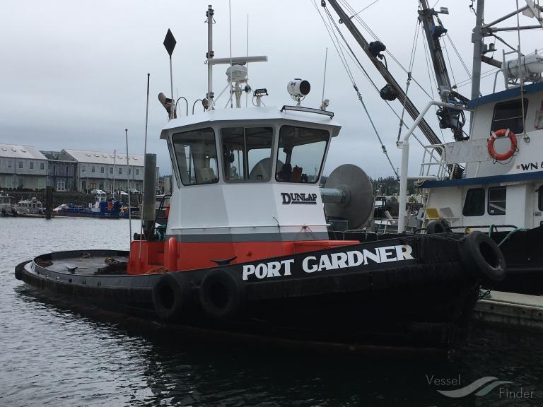 port gardner (Tug) - IMO , MMSI 367360680, Call Sign WDE4998 under the flag of United States (USA)