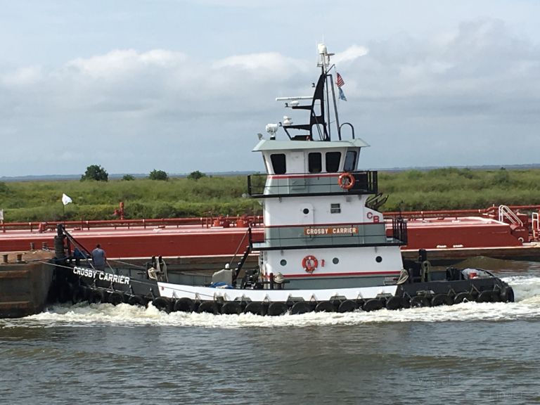 crosby carrier (Towing vessel) - IMO , MMSI 367465960, Call Sign WDF5669 under the flag of United States (USA)