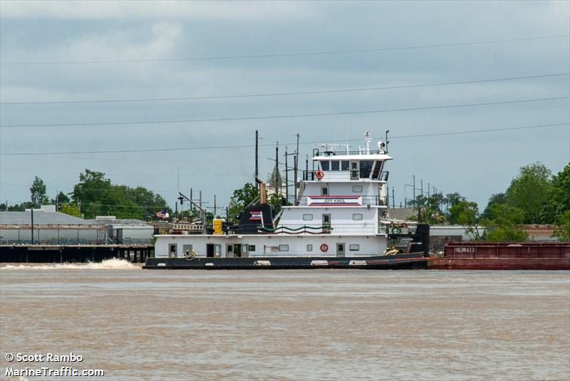 jeff kindl (Towing vessel) - IMO , MMSI 367711840, Call Sign WDI5759 under the flag of United States (USA)