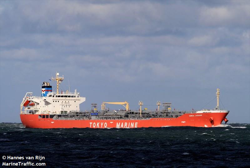 ginga jaguar (Chemical/Oil Products Tanker) - IMO 9321873, MMSI 371451000, Call Sign 3ECS4 under the flag of Panama