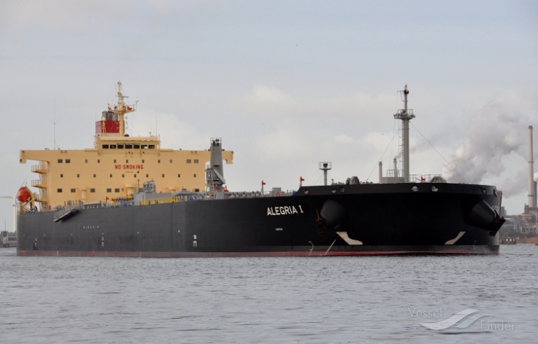 alegria 1 (Crude Oil Tanker) - IMO 9543536, MMSI 373090000, Call Sign 3FND4 under the flag of Panama