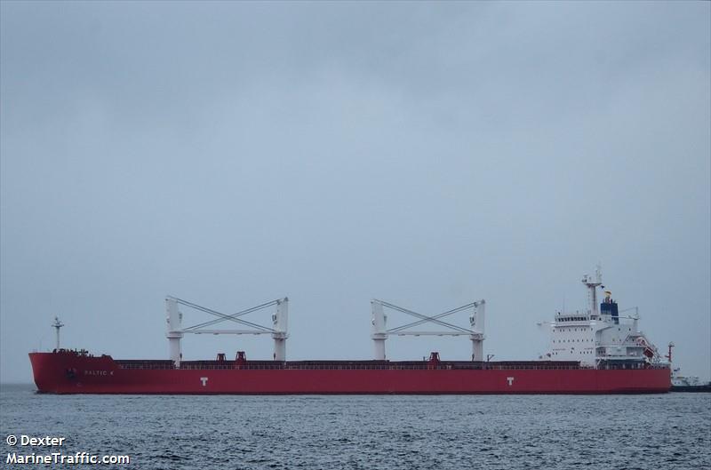 baltic k (Bulk Carrier) - IMO 9514121, MMSI 373107000, Call Sign 3FLX8 under the flag of Panama