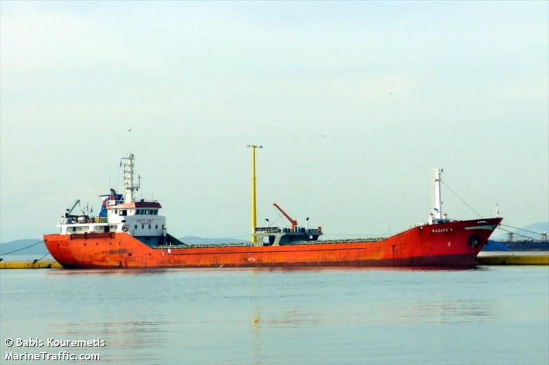 naciye k (General Cargo Ship) - IMO 9217577, MMSI 374331000, Call Sign HP9088 under the flag of Panama