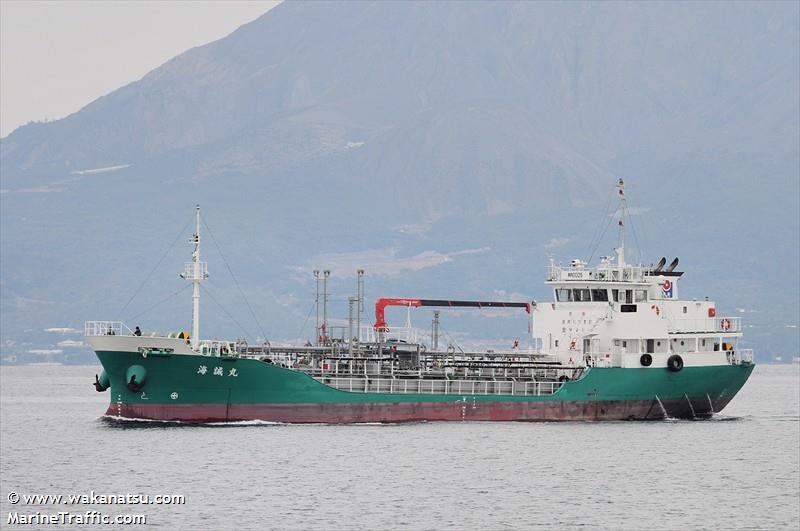kaisei maru (Chemical Tanker) - IMO 9599042, MMSI 431001837, Call Sign JD3114 under the flag of Japan
