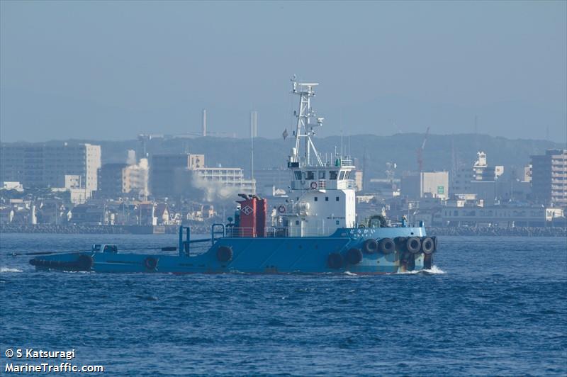 dokai (Tug) - IMO 9177193, MMSI 431160000, Call Sign JPEF under the flag of Japan