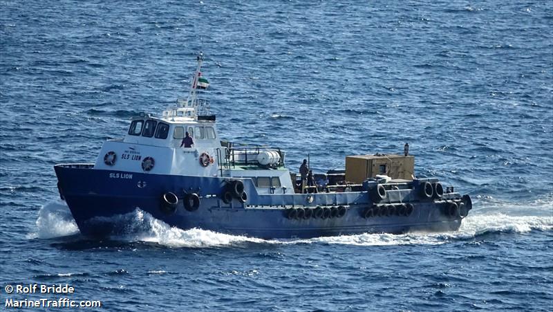 sls lion (Offshore Tug/Supply Ship) - IMO 8951944, MMSI 470402000, Call Sign A6E2470 under the flag of UAE