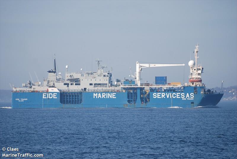 eide trader (Heavy Load Carrier) - IMO 7734167, MMSI 538001814, Call Sign V7EJ2 under the flag of Marshall Islands
