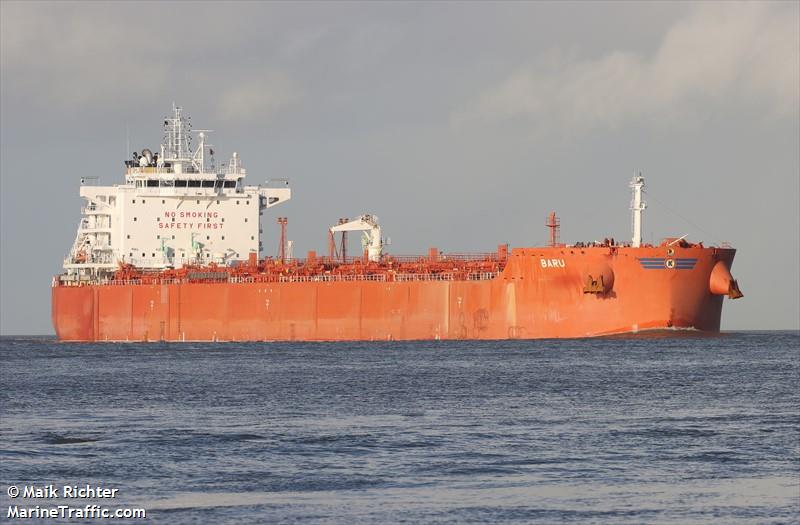 baru (Bulk/Oil Carrier) - IMO 9813096, MMSI 538008005, Call Sign V7LH2 under the flag of Marshall Islands