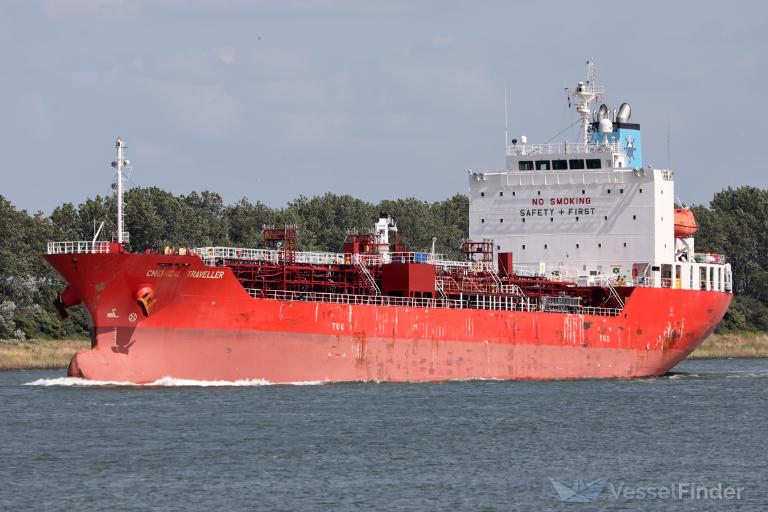 chemical traveller (Chemical/Oil Products Tanker) - IMO 9804851, MMSI 538008478, Call Sign V7A2404 under the flag of Marshall Islands
