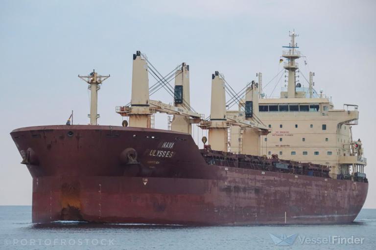 nava ulysses (Bulk Carrier) - IMO 9602186, MMSI 538008684, Call Sign V7A2656 under the flag of Marshall Islands