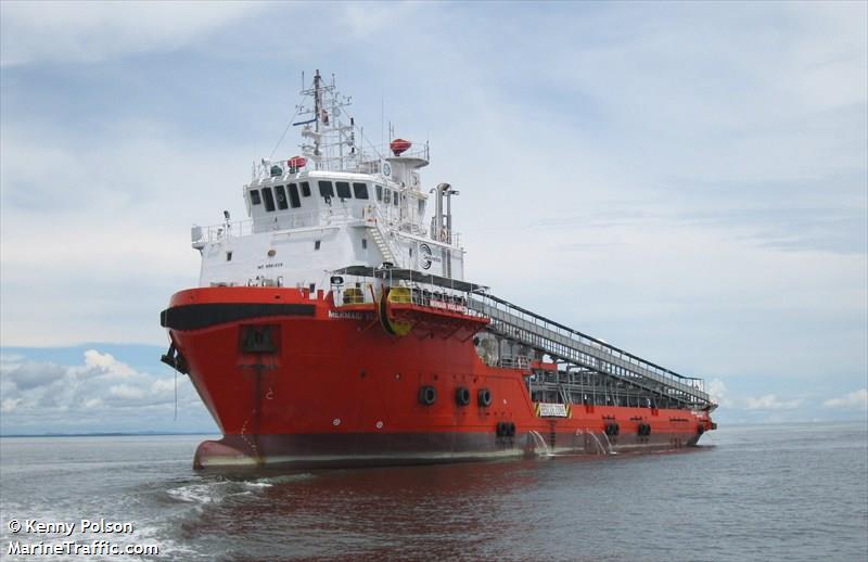 mermaid vigilance (Offshore Tug/Supply Ship) - IMO 9561239, MMSI 565037000, Call Sign 9V8090 under the flag of Singapore