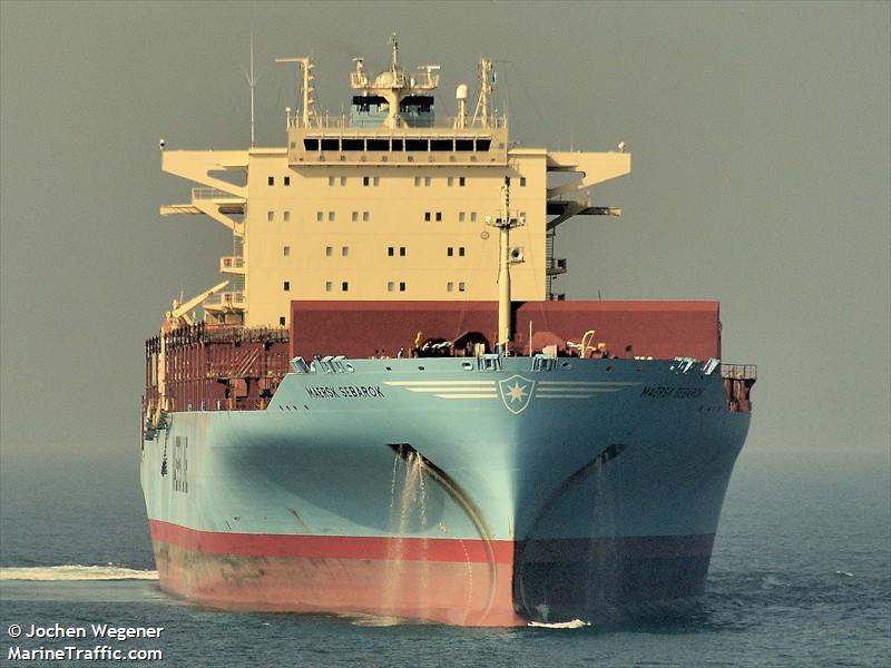 maersk sebarok (Container Ship) - IMO 9315238, MMSI 565451000, Call Sign S6CH4 under the flag of Singapore