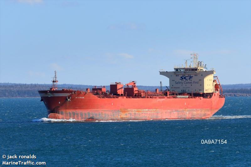 ns stream (Chemical/Oil Products Tanker) - IMO 9318541, MMSI 636012800, Call Sign A8HY4 under the flag of Liberia