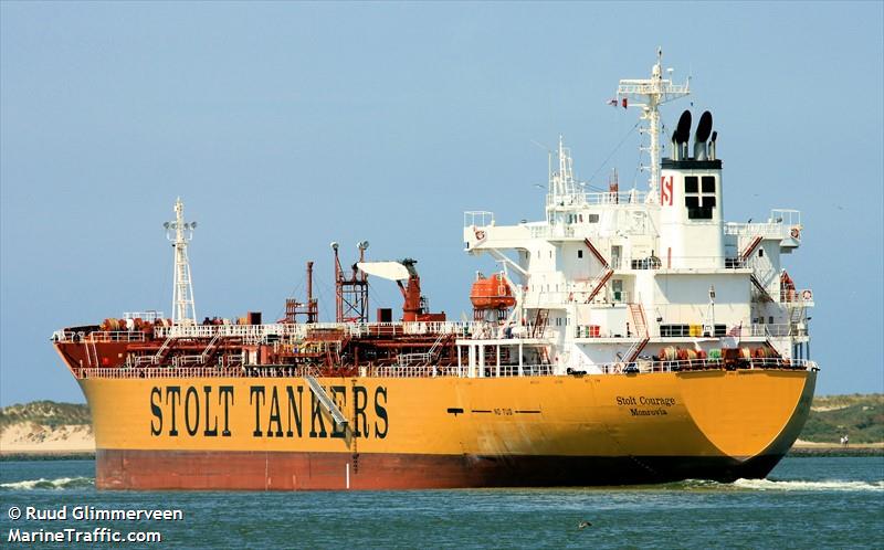 stolt courage (Chemical/Oil Products Tanker) - IMO 9296731, MMSI 636015517, Call Sign D5BG8 under the flag of Liberia