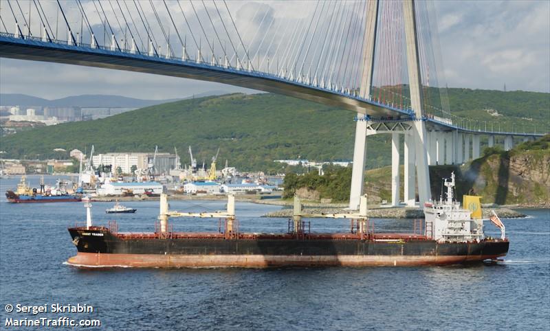 orient trader (Bulk Carrier) - IMO 9467574, MMSI 636018332, Call Sign D5PG3 under the flag of Liberia