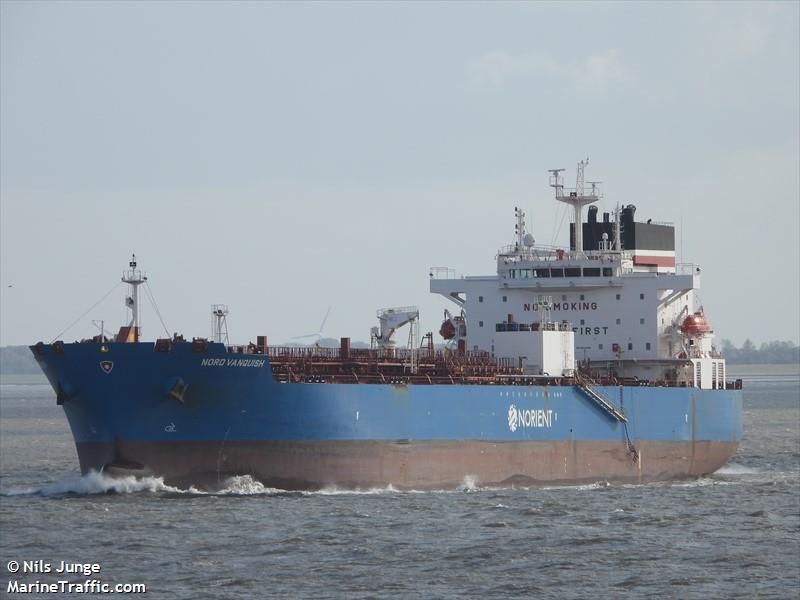 nord vanquish (Chemical/Oil Products Tanker) - IMO 9833058, MMSI 636018825, Call Sign D5RO3 under the flag of Liberia
