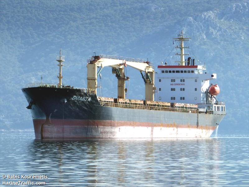 smarta (Bulk Carrier) - IMO 9396567, MMSI 636019056, Call Sign D5SS9 under the flag of Liberia