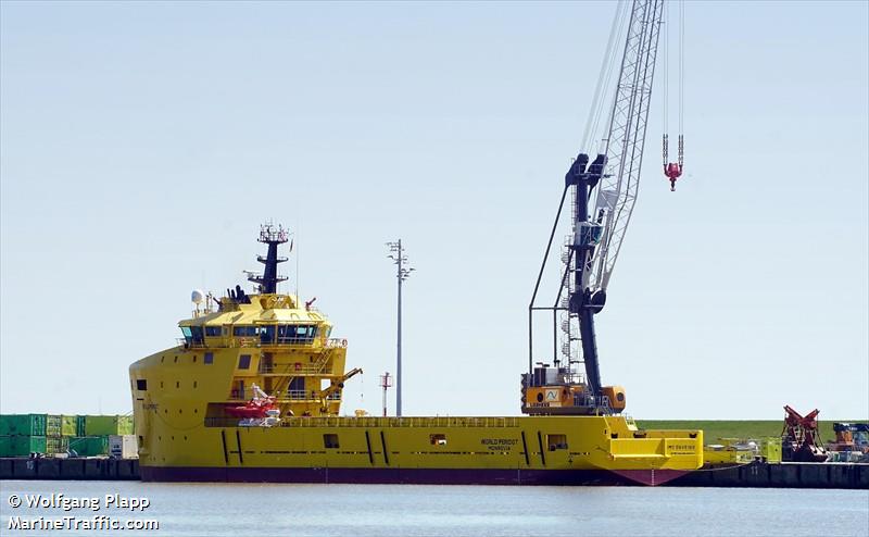 world peridot (Offshore Tug/Supply Ship) - IMO 9648166, MMSI 636019266, Call Sign D5TS3 under the flag of Liberia