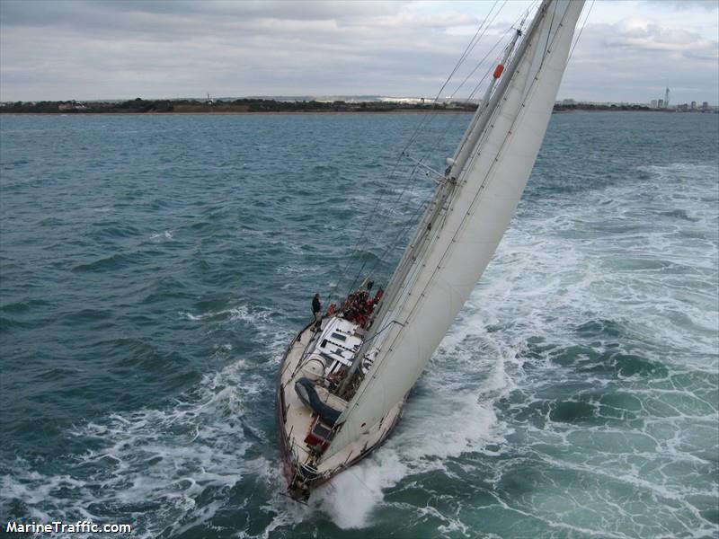 salt lines (Sailing vessel) - IMO , MMSI 233763000, Call Sign MLFM9 under the flag of United Kingdom (UK)