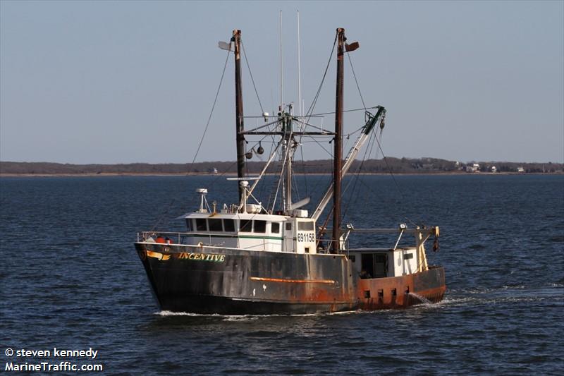 fv incentive (Fishing vessel) - IMO , MMSI 367435050, Call Sign WDF3036 under the flag of United States (USA)