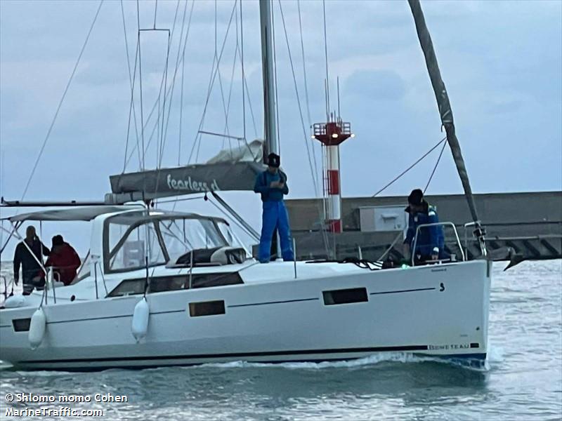 fearless (Pleasure craft) - IMO , MMSI 428073993 under the flag of Israel