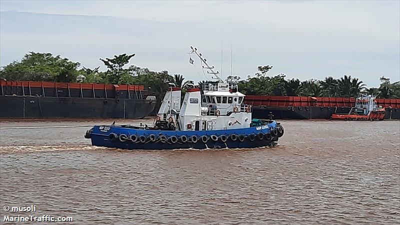 mbp 2202 (Tug) - IMO 9953602, MMSI 525301779, Call Sign YDC6136 under the flag of Indonesia