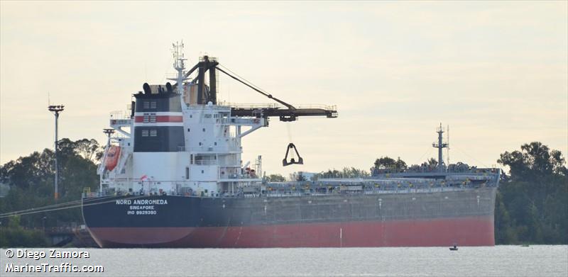 nord andromeda (Bulk Carrier) - IMO 9929390, MMSI 563141900, Call Sign 9V7206 under the flag of Singapore