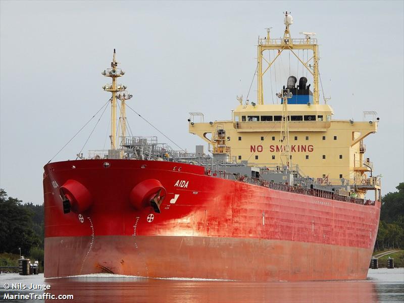 aida (Chemical/Oil Products Tanker) - IMO 9360415, MMSI 636021461, Call Sign 5LEA7 under the flag of Liberia