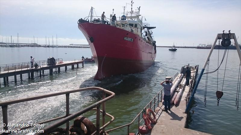 valiente 2 (Fishing Vessel) - IMO 8615497, MMSI 701000814, Call Sign LW 8569 under the flag of Argentina