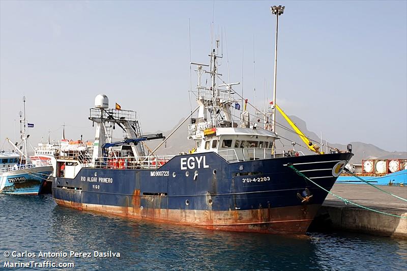 rio algar primero (Fishing Vessel) - IMO 9007221, MMSI 224133000, Call Sign EGYL under the flag of Spain