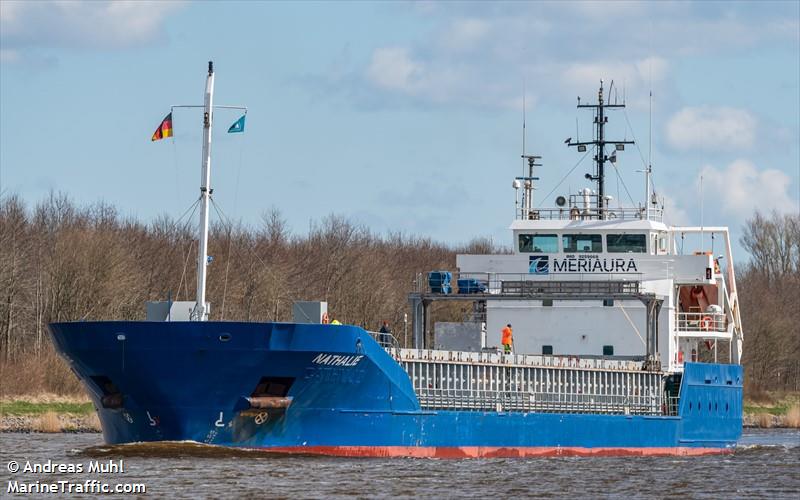 nathalie (General Cargo Ship) - IMO 9259068, MMSI 230698000, Call Sign OJUE under the flag of Finland