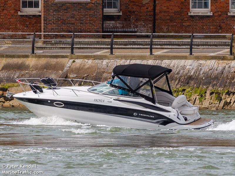 ischia (Pleasure craft) - IMO , MMSI 232038139, Call Sign MJZR5 under the flag of United Kingdom (UK)