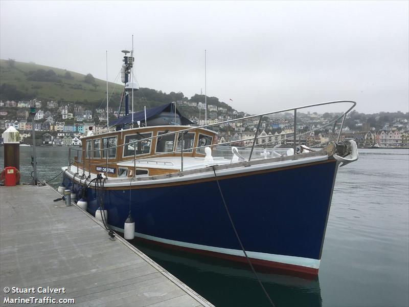 mary christine (Pleasure craft) - IMO , MMSI 235029523, Call Sign 2YRD under the flag of United Kingdom (UK)