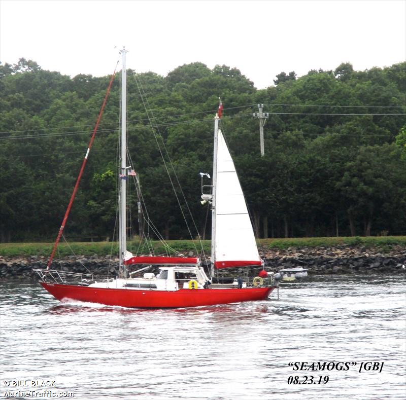 seamogs (Sailing vessel) - IMO , MMSI 235089447, Call Sign MBRE3 under the flag of United Kingdom (UK)